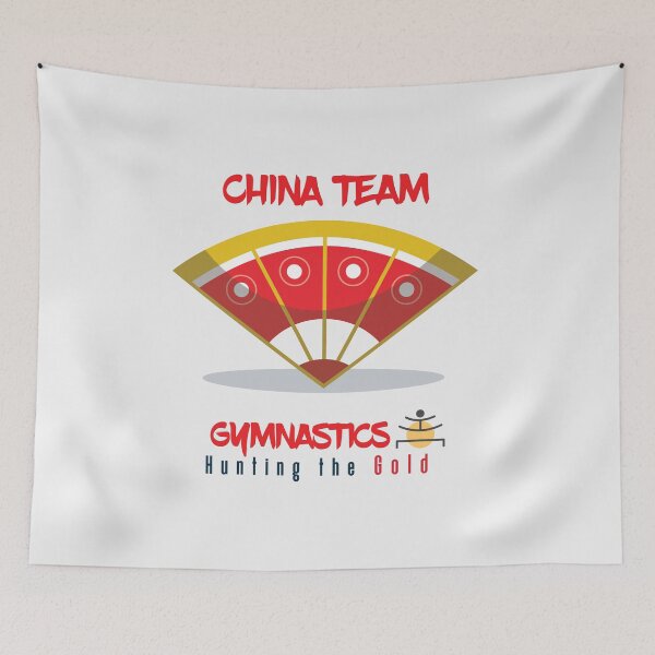 Item preview, CHINA Team Gymnastics , Hunting The Gold designed and sold by Xiemand.