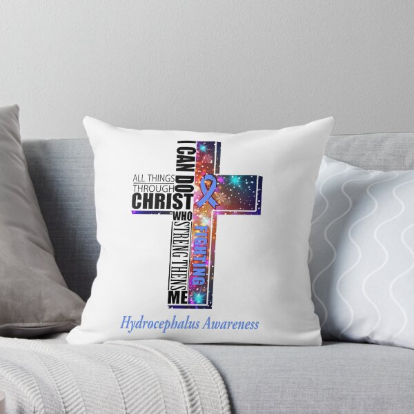 Item preview, I Can Do All Things Through Christ Hydrocephalus Awareness designed and sold by Brad-FI.