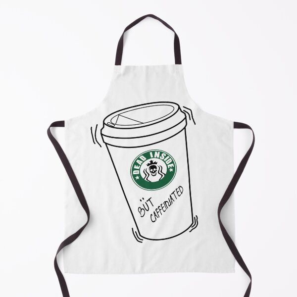 Item preview, Dead Inside But Caffeinated designed and sold by printhappy4you.