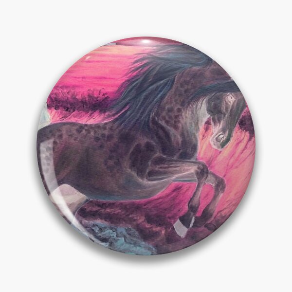 Item preview, Rearing stallion in the beach designed and sold by horseaddicted.