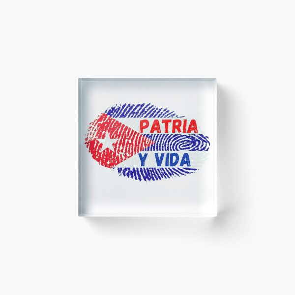Artikelvorschau, Patria y vida. Kuba-Flagge. entworfen und verkauft von ronaldsonou.