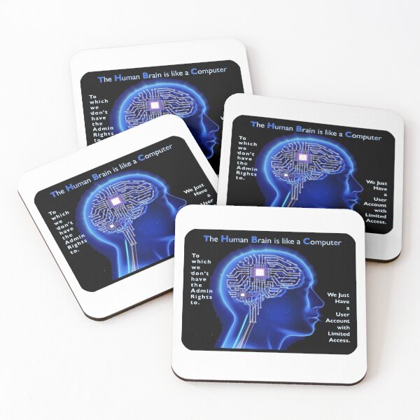 Item preview, BRAIN IS A COMPUTER designed and sold by THE AMERICAN TEEVANGELIST.