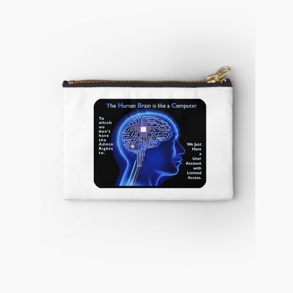 Item preview, BRAIN IS A COMPUTER designed and sold by THE AMERICAN TEEVANGELIST.