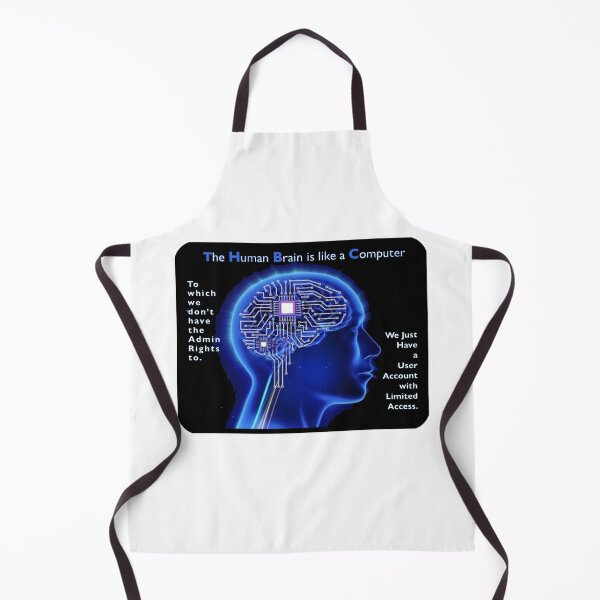 Item preview, BRAIN IS A COMPUTER designed and sold by THE AMERICAN TEEVANGELIST.