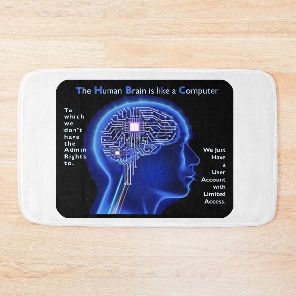 Item preview, BRAIN IS A COMPUTER designed and sold by THE AMERICAN TEEVANGELIST.