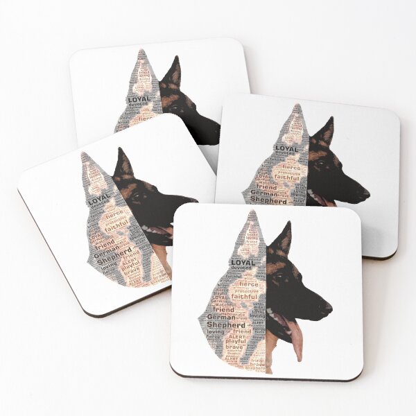 Item preview, German Shepherd Design with Word Art designed and sold by LifeCrush.