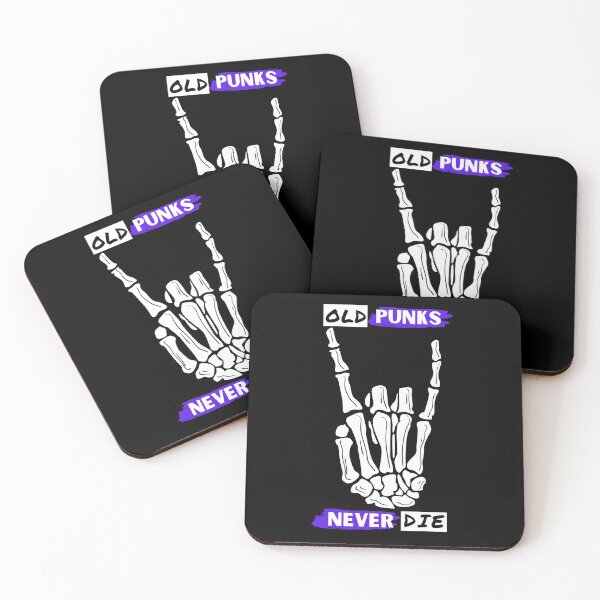 Item preview, Old Punks Never Die T-Shirt Cool Design Tee designed and sold by LJ4EVER.
