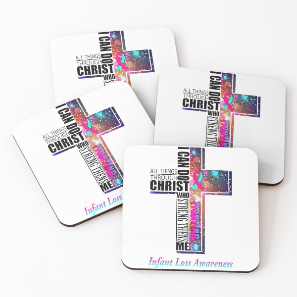 Item preview, I Can Do All Things Through Christ Infant Loss Awareness designed and sold by Brad-FI.