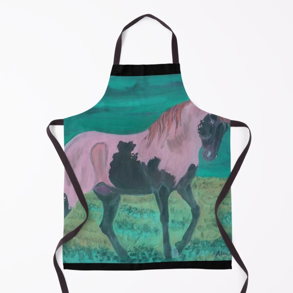 Item preview, Pinto stallion in the wild designed and sold by horseaddicted.