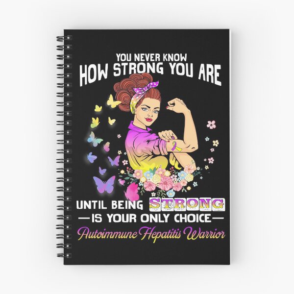 Item preview, Autoimmune Hepatitis Warrior You Never Know How Strong You Are designed and sold by largellie.