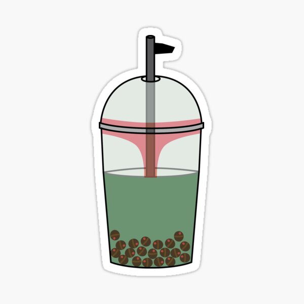 Vista previa del artículo con la obra «Boba Té Fett», diseñado y vendido por qteapiecastle.