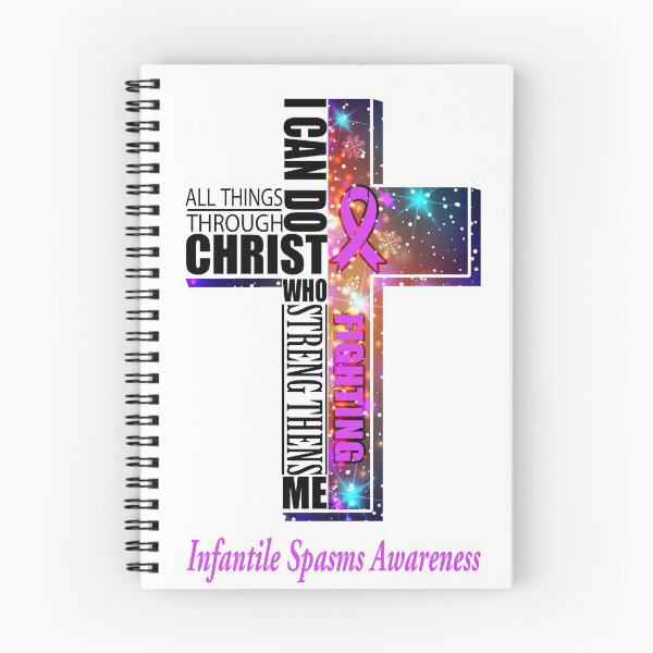 Item preview, I Can Do All Things Through Christ Infantile Spasms Awareness designed and sold by Brad-FI.