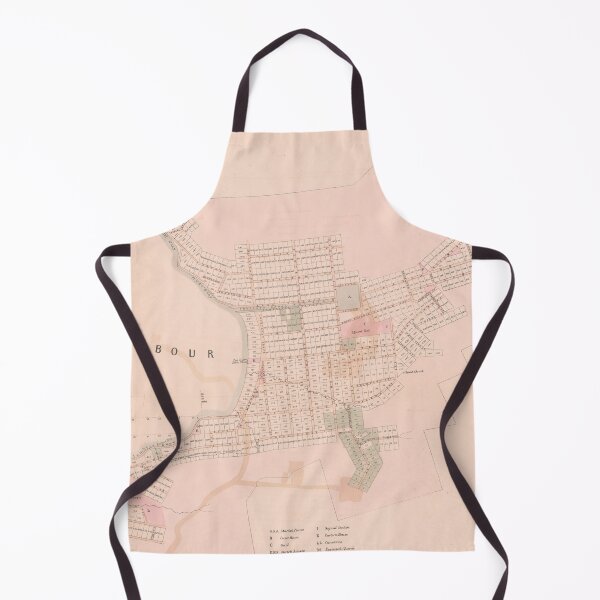 Item preview, Old Wellington NZ Map (1841) Vintage New Zealand Capital City Atlas designed and sold by BravuraMedia.