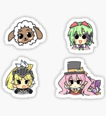 Stickers- Girls and Wooly Sticker