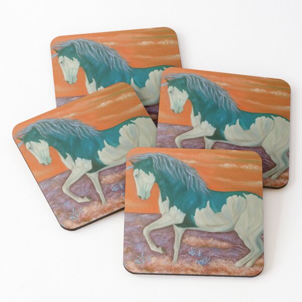 Item preview, Colorful horse passage portrait designed and sold by horseaddicted.