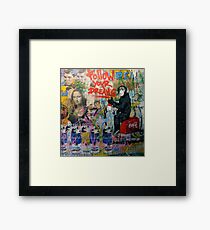Follow your dreams - graffiti design Framed Print