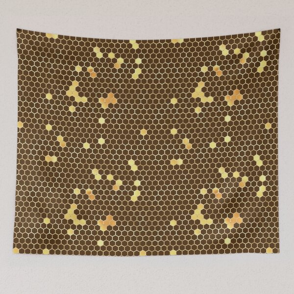 Item preview, Seamless Sunflower Bees Patterns V8 designed and sold by KleinDuBois.