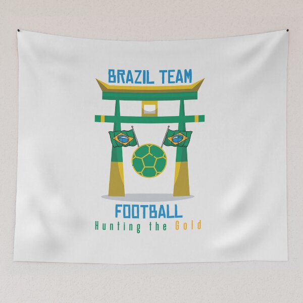 Item preview, BRAZIL Team Football , Hunting The Gold designed and sold by Xiemand.