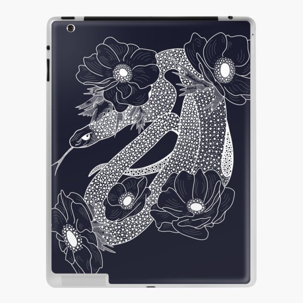 Friendly Snake White Version iPad Skin