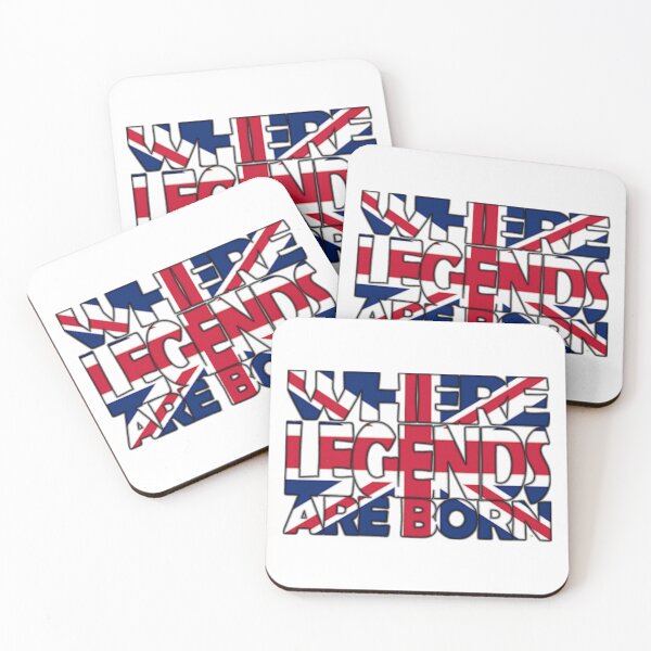 Item preview, United Kingdom Flag - Where Legends Are Born - Soca Mode designed and sold by Soca-Mode.
