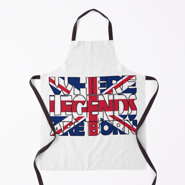 Item preview, United Kingdom Flag - Where Legends Are Born - Soca Mode designed and sold by Soca-Mode.