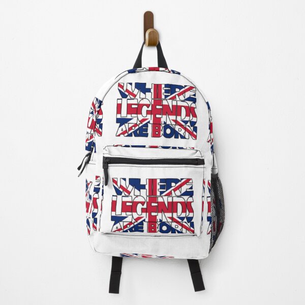 Item preview, United Kingdom Flag - Where Legends Are Born - Soca Mode designed and sold by Soca-Mode.
