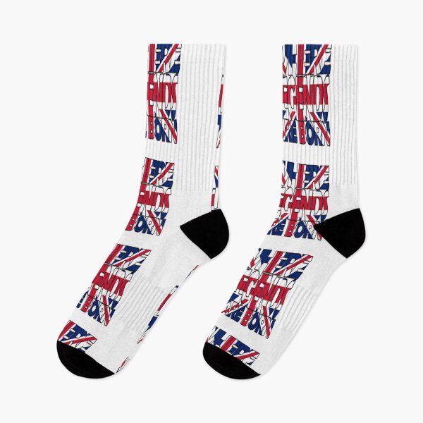 Item preview, United Kingdom Flag - Where Legends Are Born - Soca Mode designed and sold by Soca-Mode.