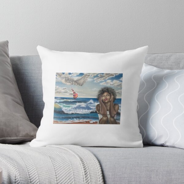Gifts Are Falling Throw Pillow