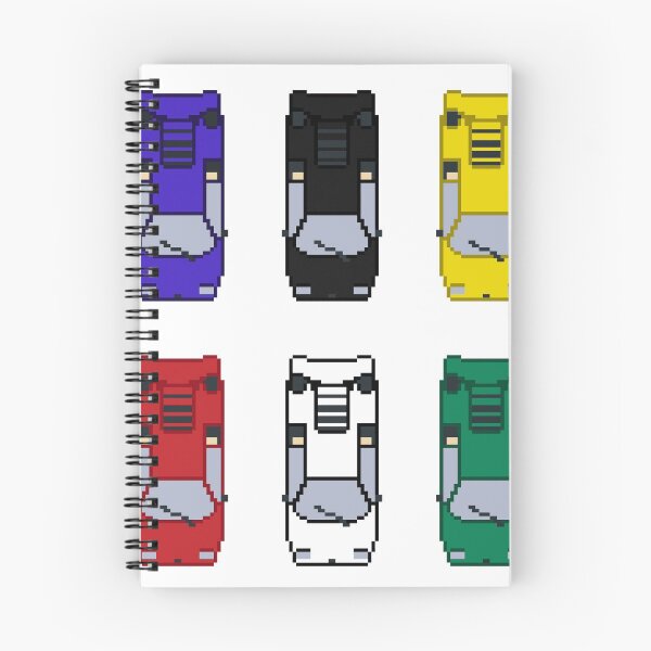 Item preview, 8-Bit Pixel Art Cars 6 Pack Countach designed and sold by rachxt.