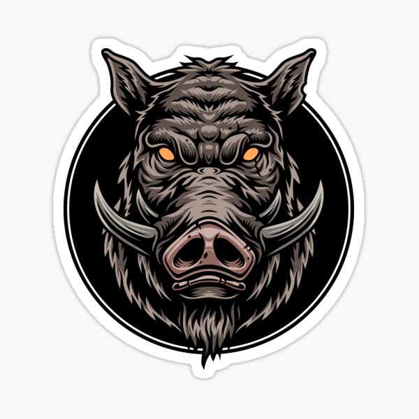 Angry Pig Stickers For Sale | Redbubble