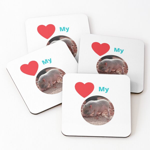 Item preview, Love My Pig designed and sold by RBDESIGN SHOP.