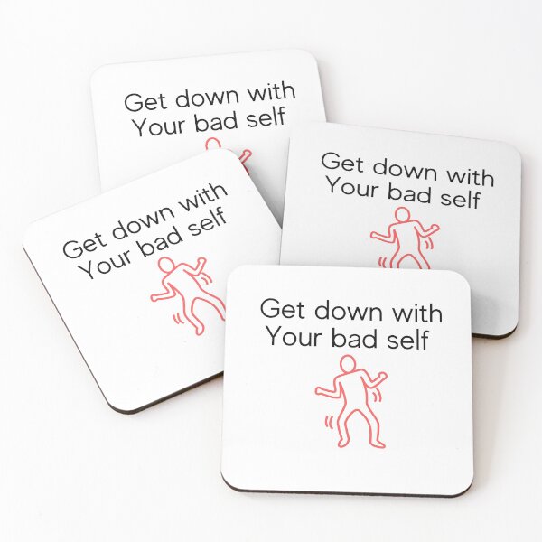 Item preview, Get Down With Your Bad Self designed and sold by Famtastic Artworks.