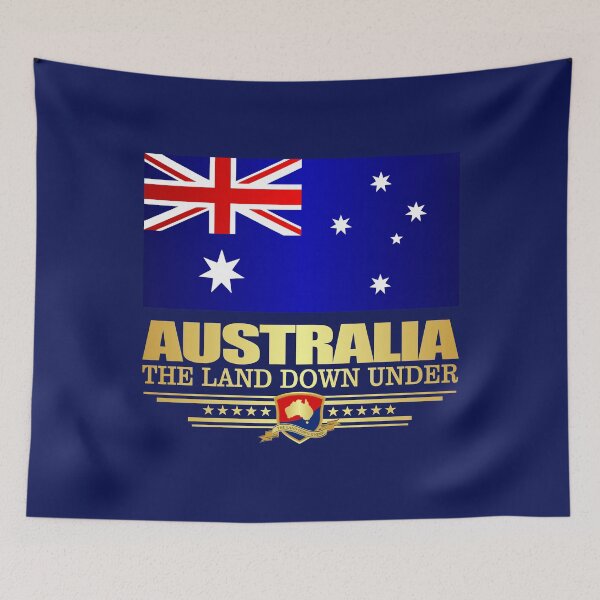 Item preview, Flag of Australia designed and sold by curranmorgan.