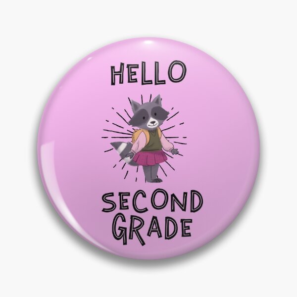 Item preview, HELLO SECOND GRADE designed and sold by RetroPlaceee.
