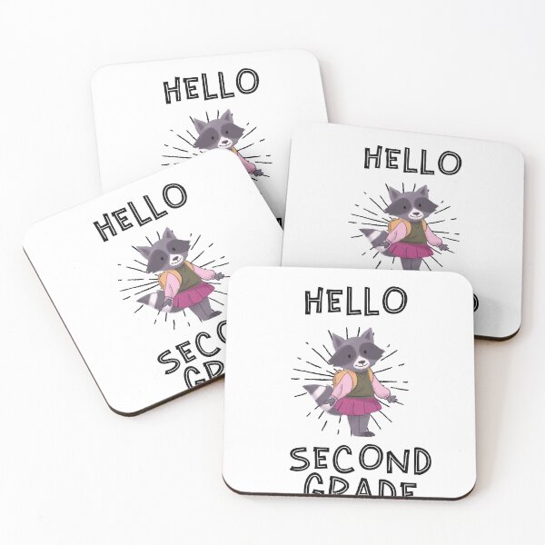 Item preview, HELLO SECOND GRADE designed and sold by RetroPlaceee.