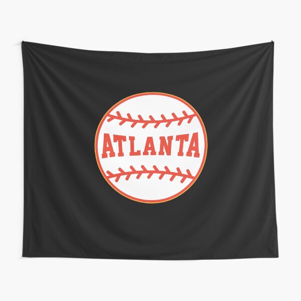 Atlanta Baseball Tapestry
