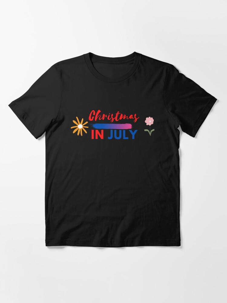 Discover Merry Christmas in July Design Essential T-Shirt