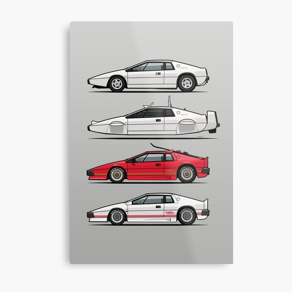 Esprit Spy Quartet Metal Print