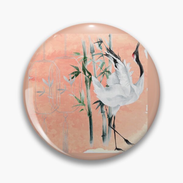 Item preview, Beautiful Crane Gleeful designed and sold by Dream Bloom Gallery.