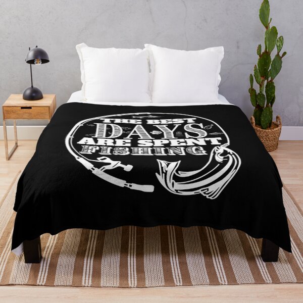 Item preview, The Best Days Are Spent Fishing designed and sold by WordArtDesign.