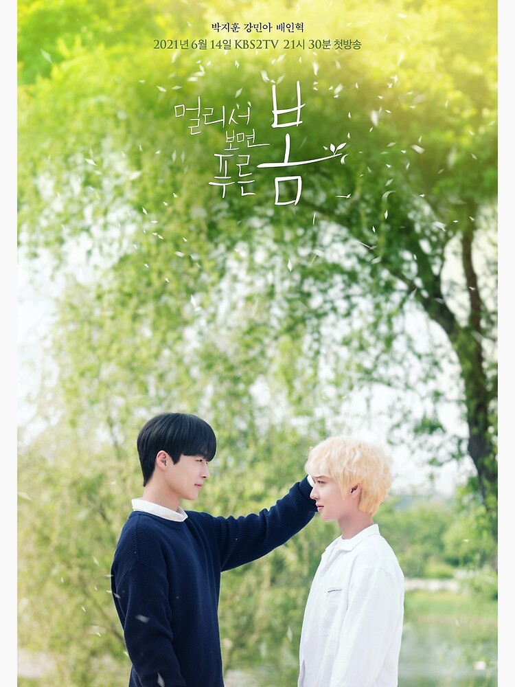 "At a Distance Spring is Green Kdrama Poster" Poster for Sale by