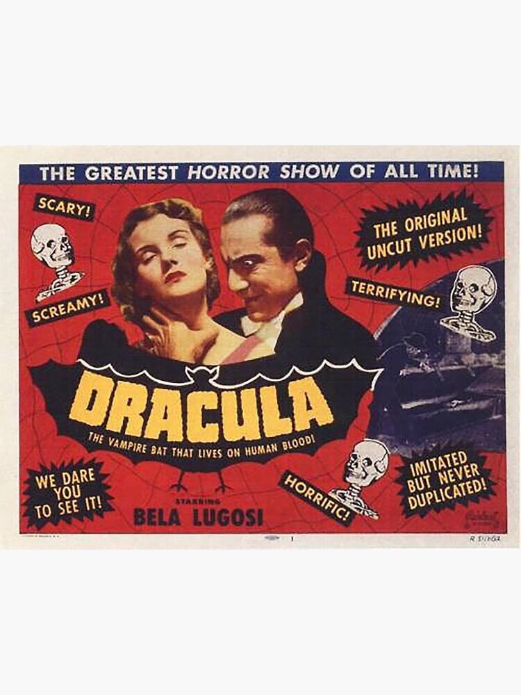 DRACULA Movie Poster Horror Vampire \ 1931