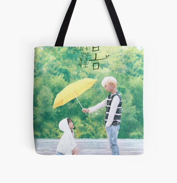 At a Distance Spring is Green Kdrama Poster All Over Print Tote Bag