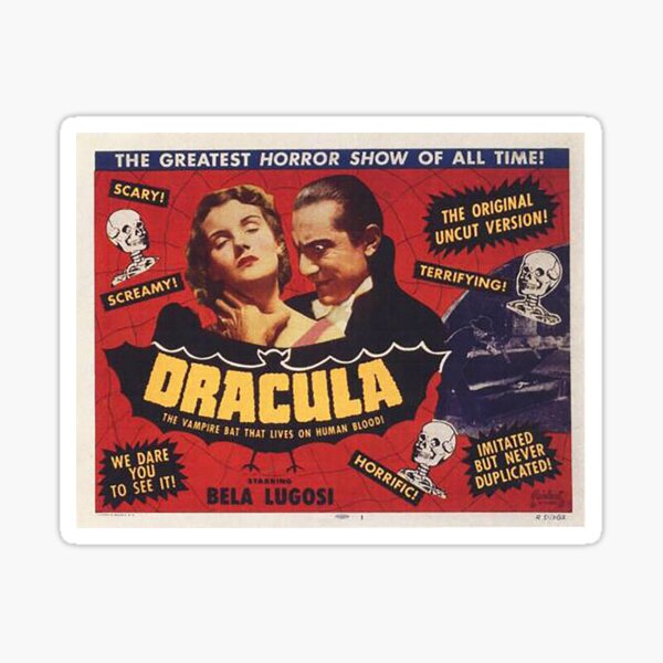Item preview, Dracula 1931 Movie Poster designed and sold by toastercrab.