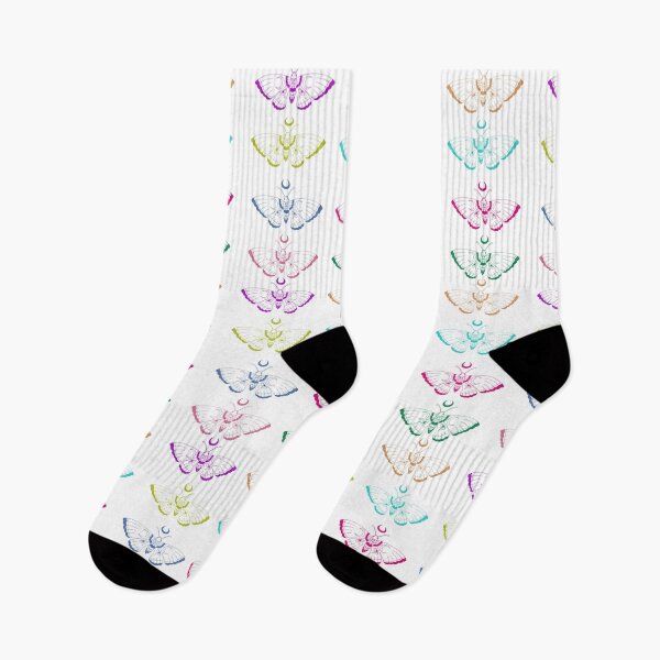 Item preview, Rainbow Moth Pattern designed and sold by IntentionArt13.