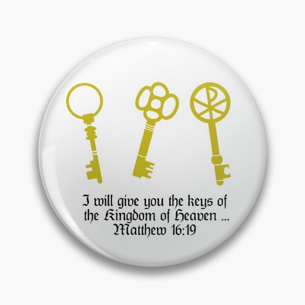 Item preview,  Skeleton Keys to Kingdom (Matthew 16:19) designed and sold by TheCatholicLady.