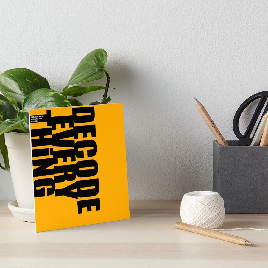Item preview, Art Board Print designed and sold by MCANTO.
