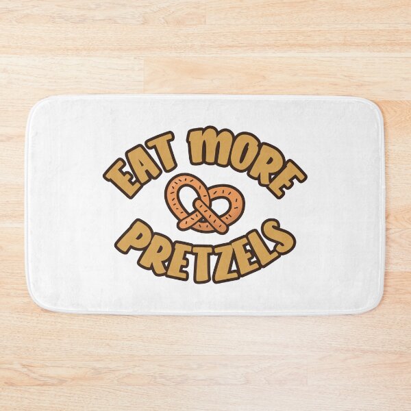 Item preview, Eat More Pretzels designed and sold by Chubuter.