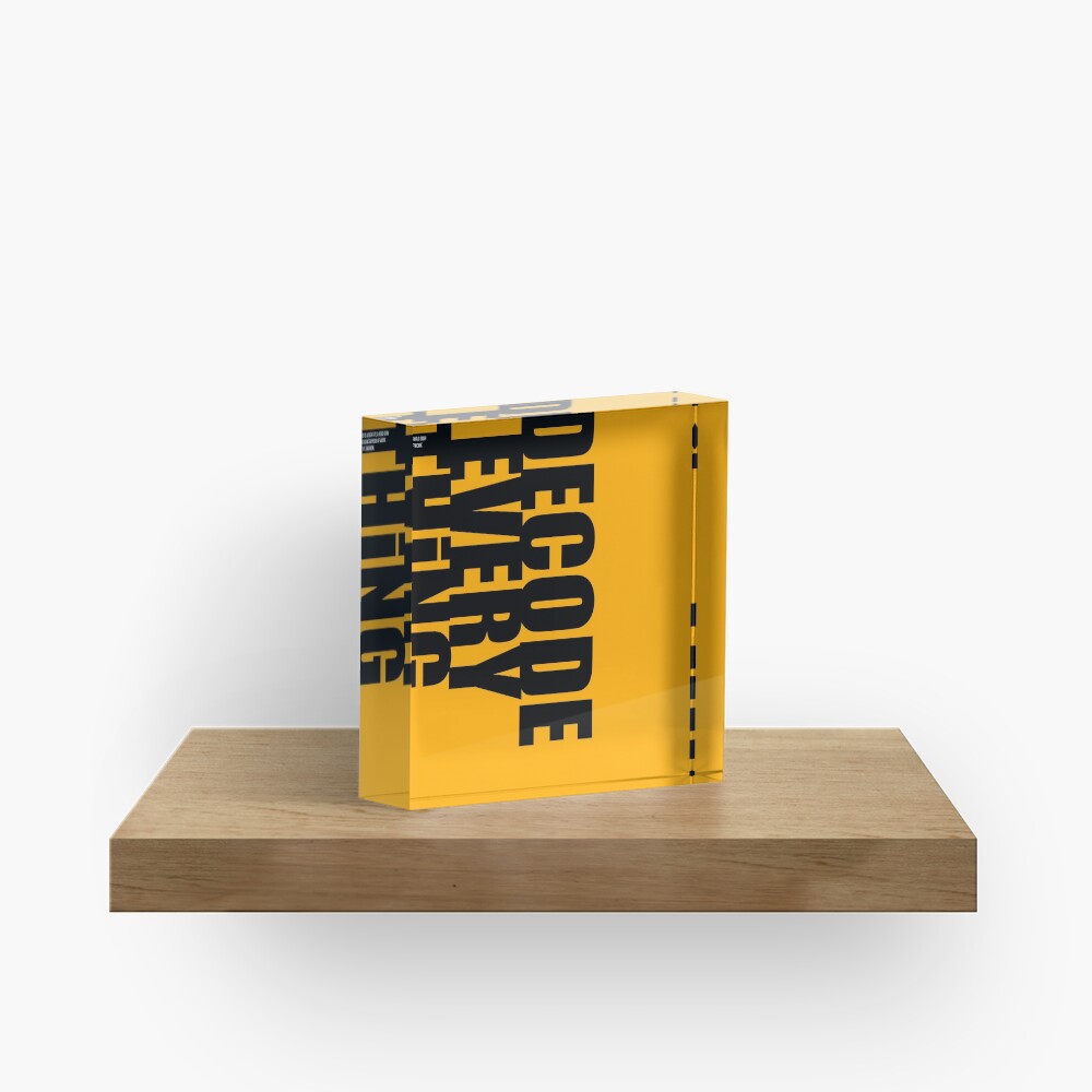Item preview, Acrylic Block designed and sold by MCANTO.