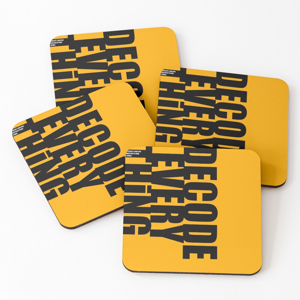 Item preview, Coasters (Set of 4) designed and sold by MCANTO.